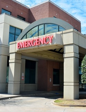 Sun City Arizona hospital emergency room entrance